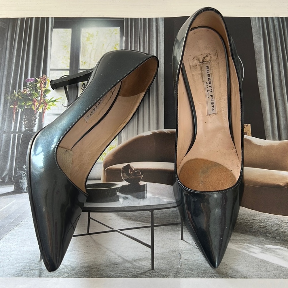 Roberto Festa leather heels